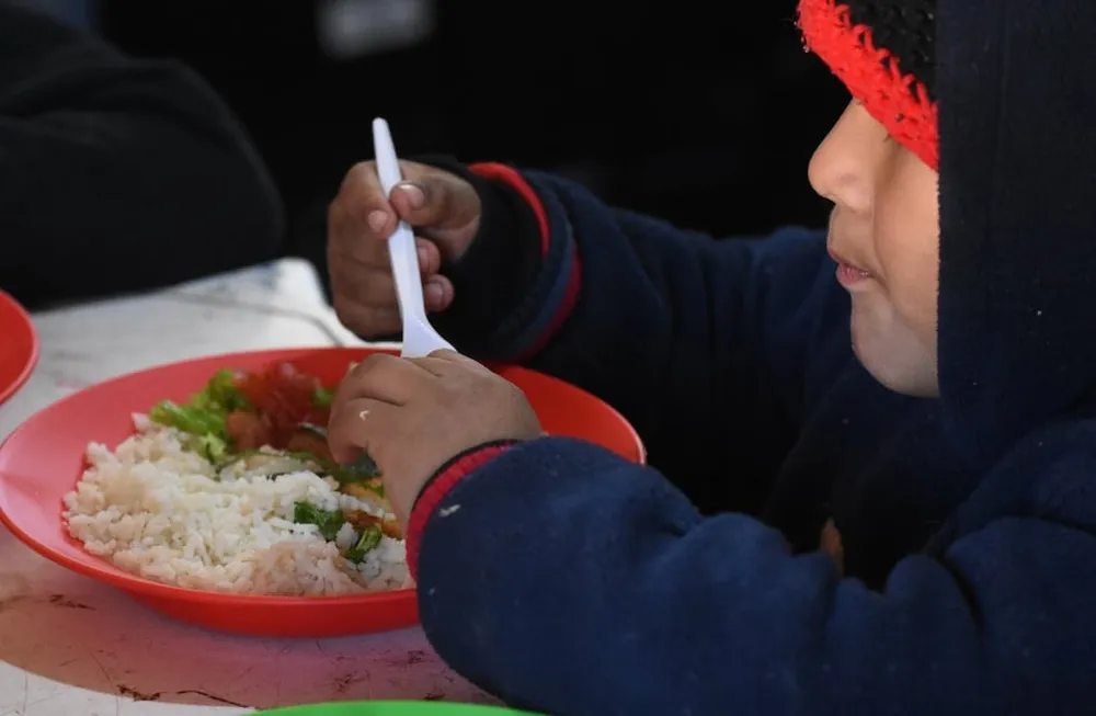 "En invierno se notan las consecuencias de la malnutrición en los niños"